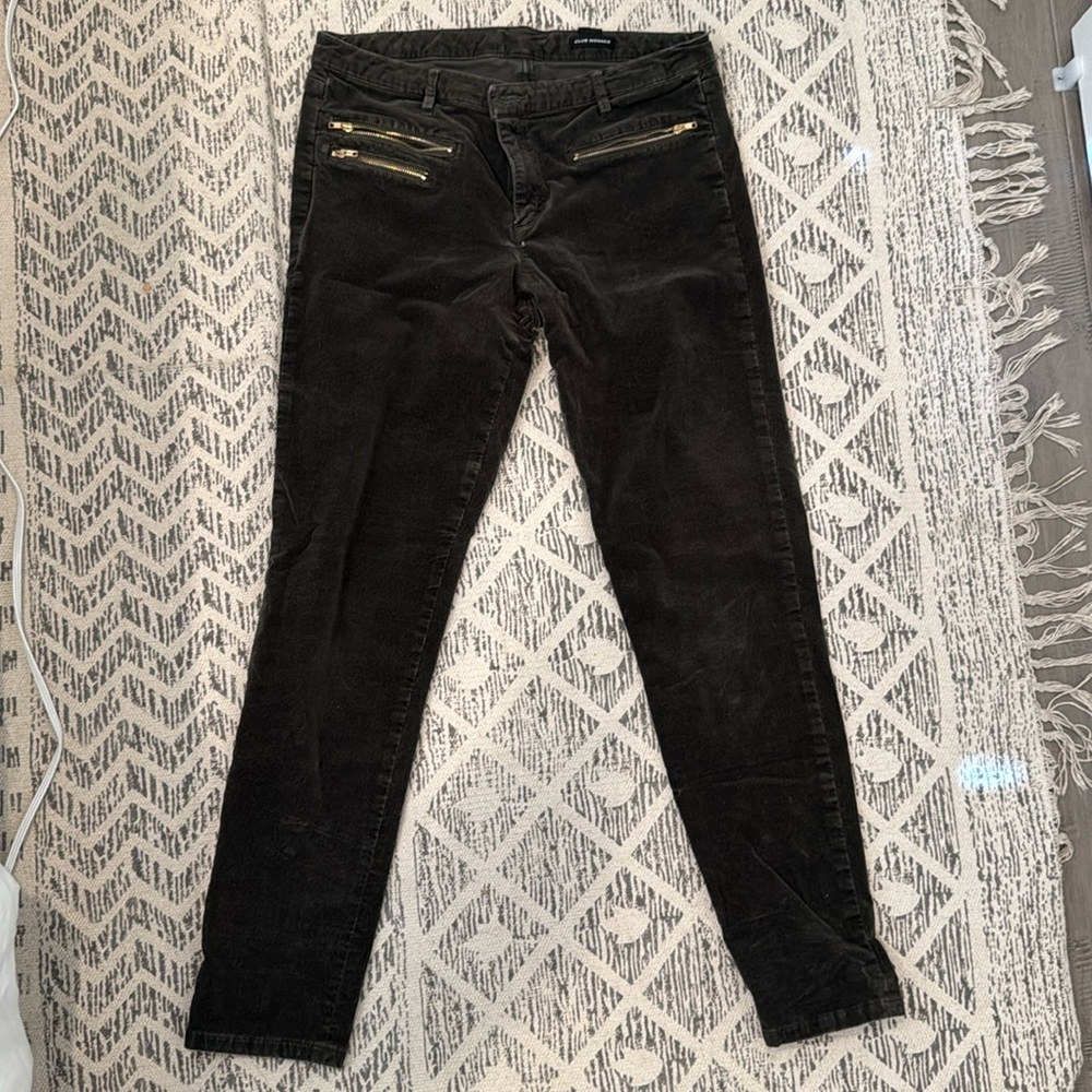 Club Monaco Dark Green Ankle Jean